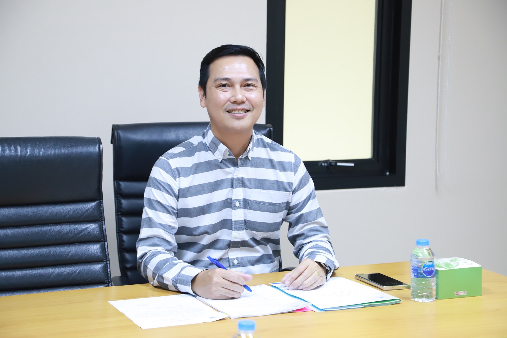 ประชุมคณะกรรมการตรวจรับพัสดุ งานต่อเติมติดตั้งแผงกระจก ครั้งที่ 4