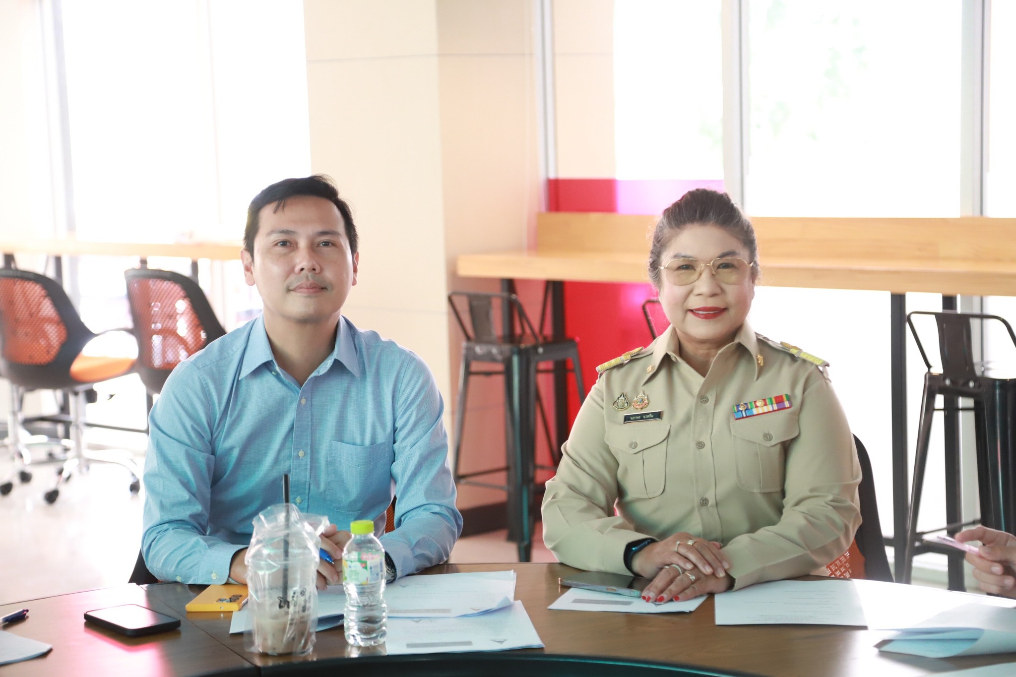 ประชุมตรวจรับพัสดุ ห้องประชุมอัจฉริยะ งวดที่ 2
