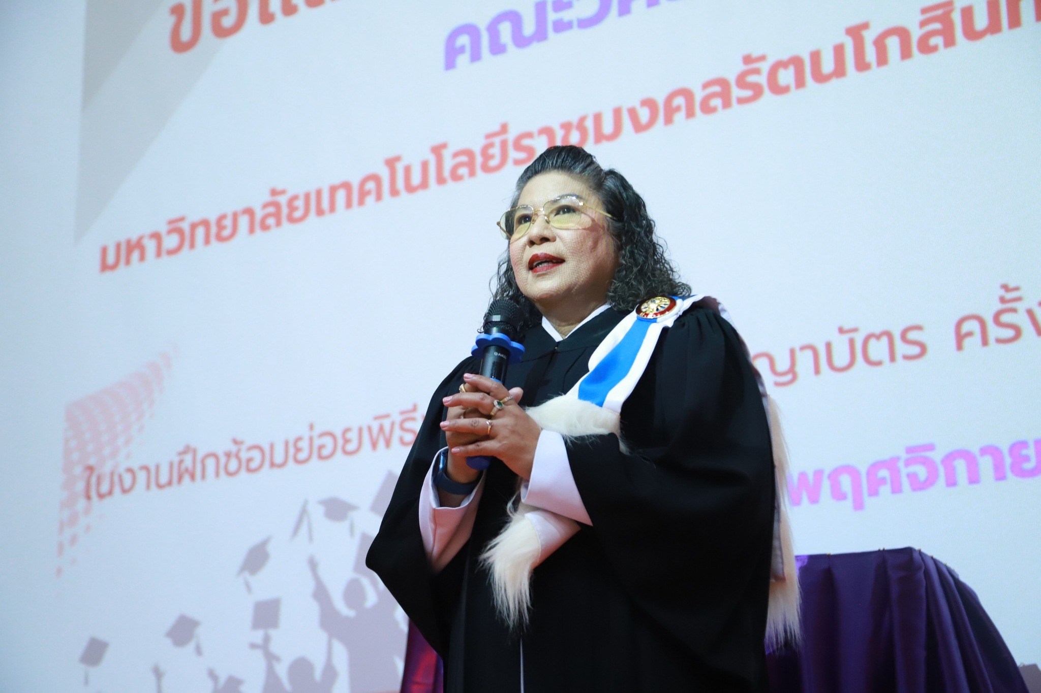 การฝึกซ้อมย่อยพิธีมอบปริญญาบัตร ครั้งที่ 38
