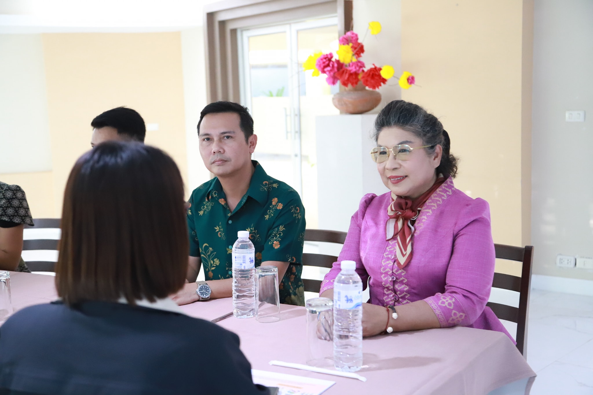 นิคมสร้างตนเอง จังหวัดประจวบคีรีขันธ์ เข้าหารือกับรองอธิการบดี