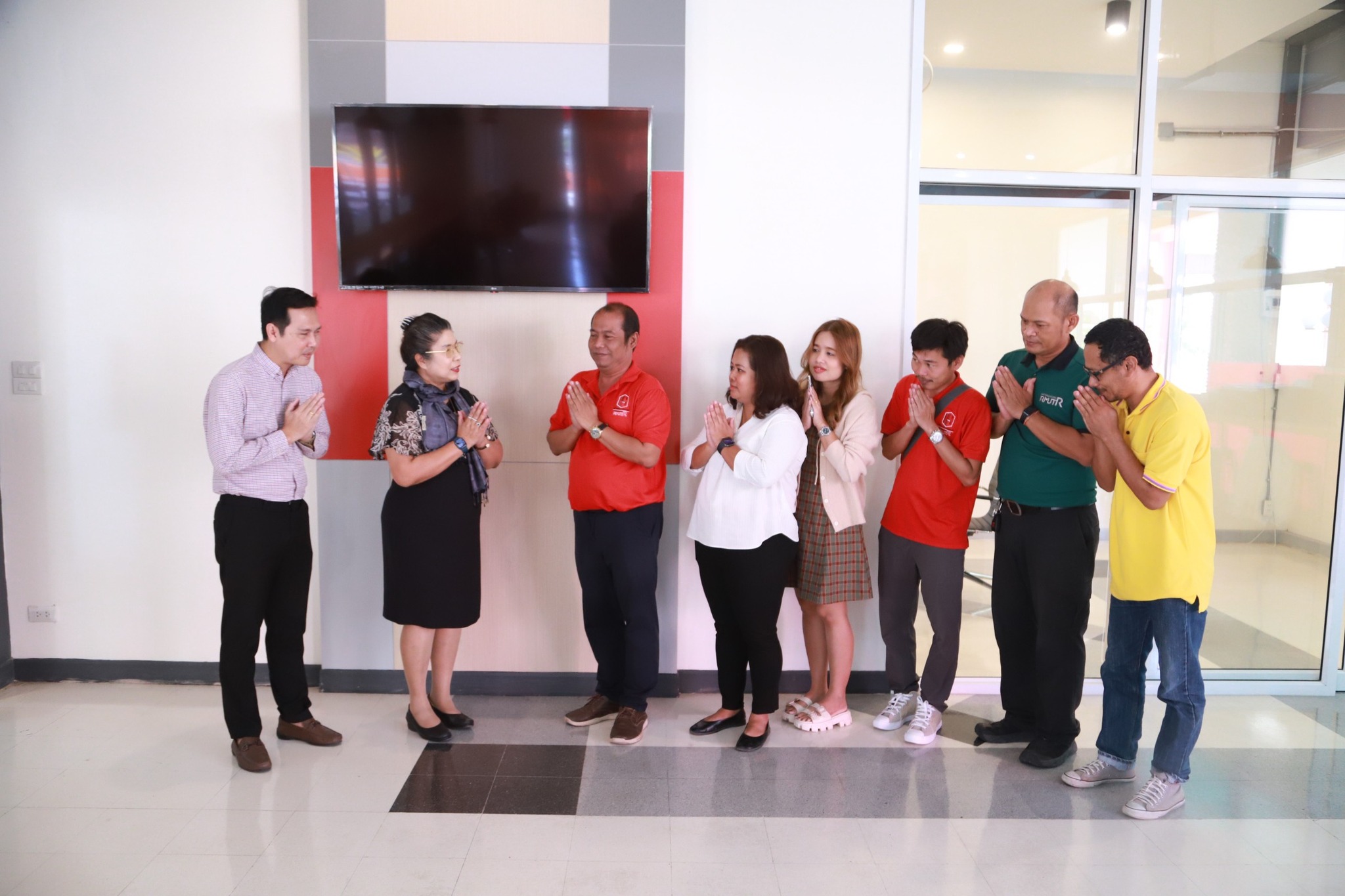 งานบริหารสินทรัพย์ สวัสดีปีใหม่รองอธิการบดี