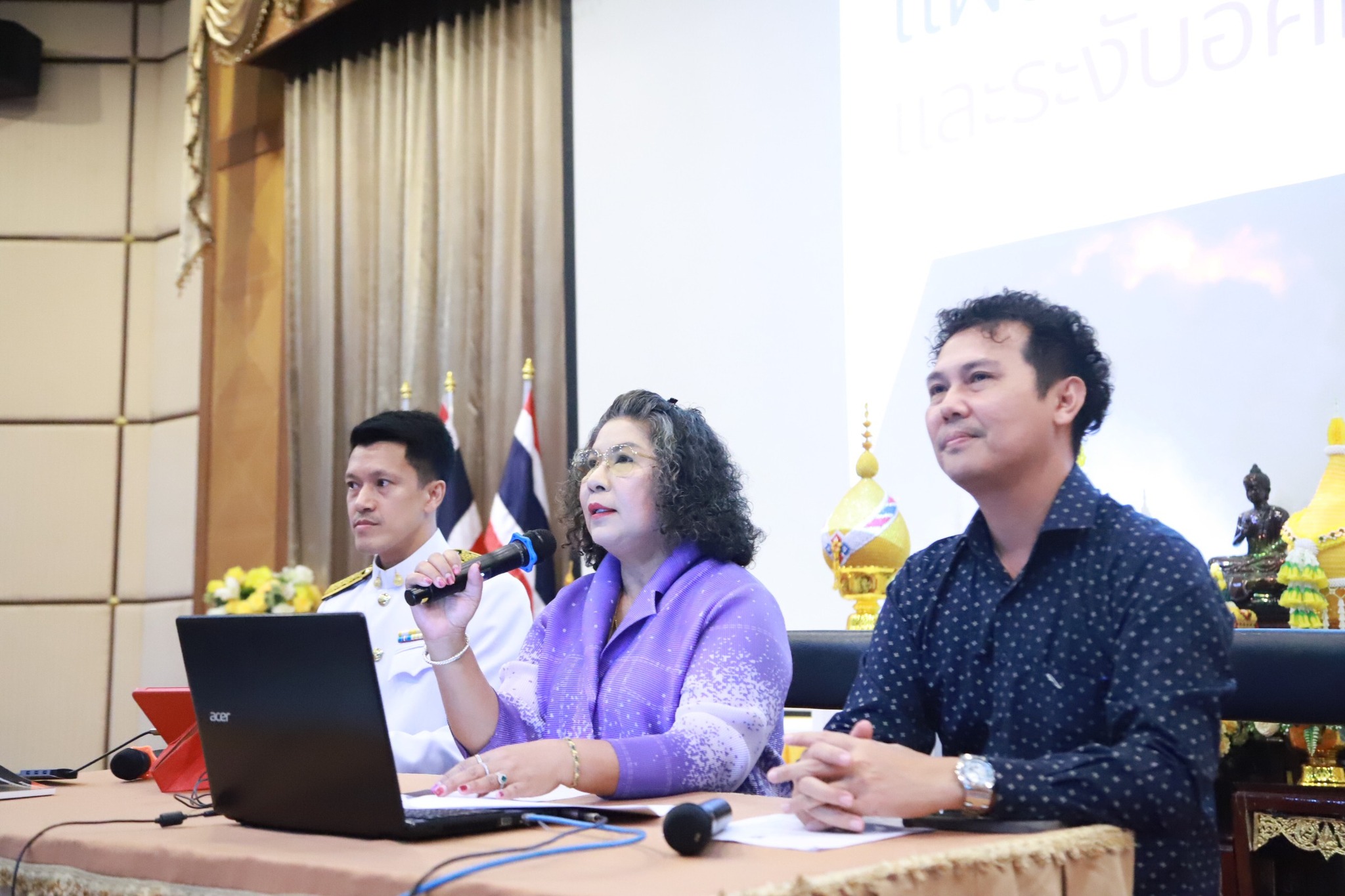 ประชุมคณะกรรมการดำเนินการจัดทำแผนป้องกันและระงับอัคคีภัย