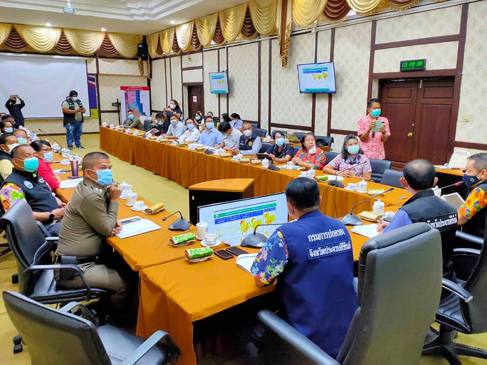  ประชุมจัดตั้งโรงพยาบาลสนามจังหวัดประจวบคีรีขันธ์