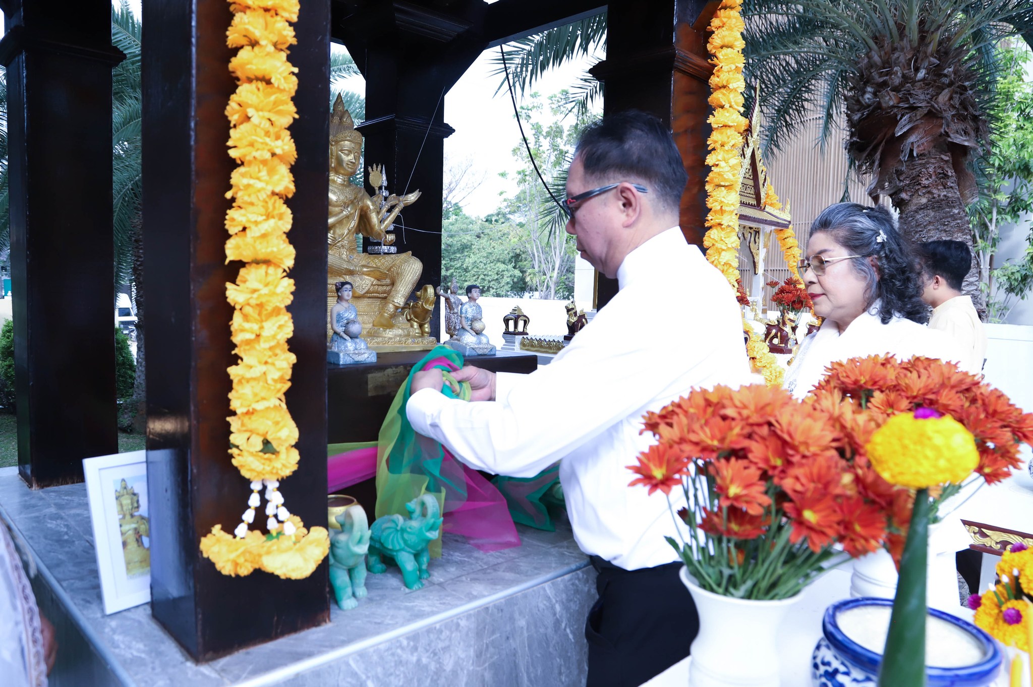 พิธีทำบุญครบรอบ 10 ปี อาคารปฏิบัติการโรงแรมและการท่องเที่ยว