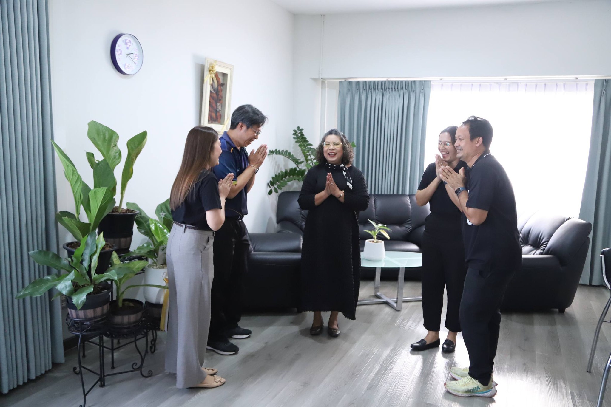 งานวิทยบริการและเทคโนโลยีสารสนเทศ สวัสดีปีใหม่รองอธิการบดีฯ