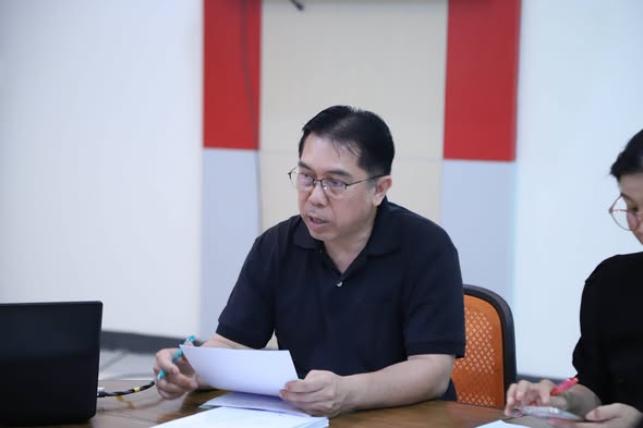 ประชุมตรวจรับพัสดุ อาคารสัมมนาคาร ครั้งที่ 10/2568