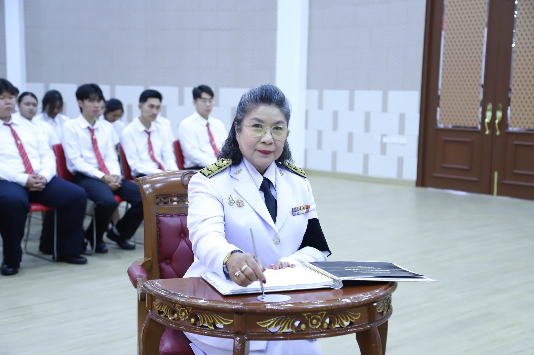 มทร.วิทยาเขตวังไกลกังวล เข้าร่วมพิธีบำเพ็ญพระราชกุศล ปัณรสมวาร (15 วัน)
