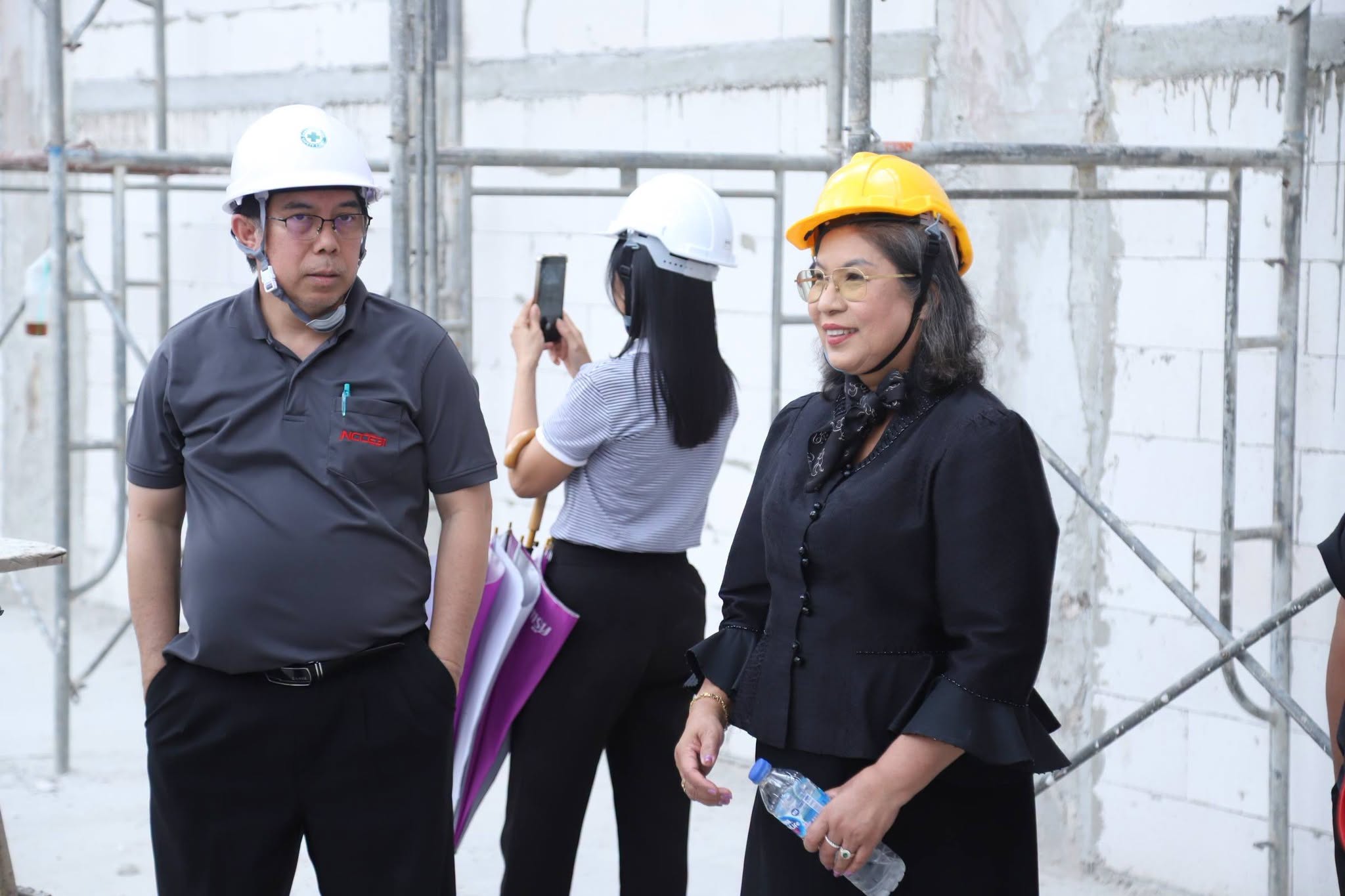 รองอธิการบดีฯ ลงพื้นที่ติดตามความคืบหน้า อาคารสัมมนาคารเฉลิมพระเกียรติฯ