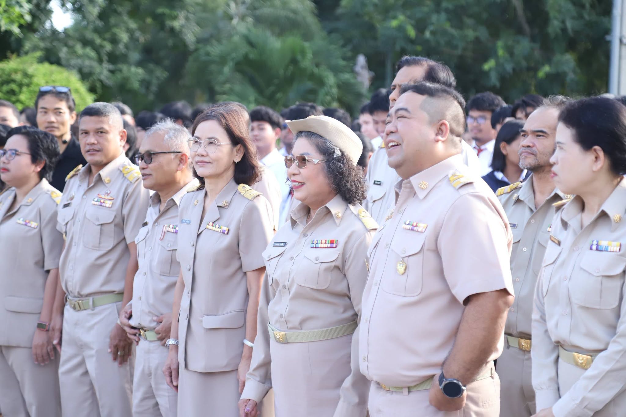 กิจกรรมเคารพธงชาติเนื่องในวันพระราชทานธงชาติไทย