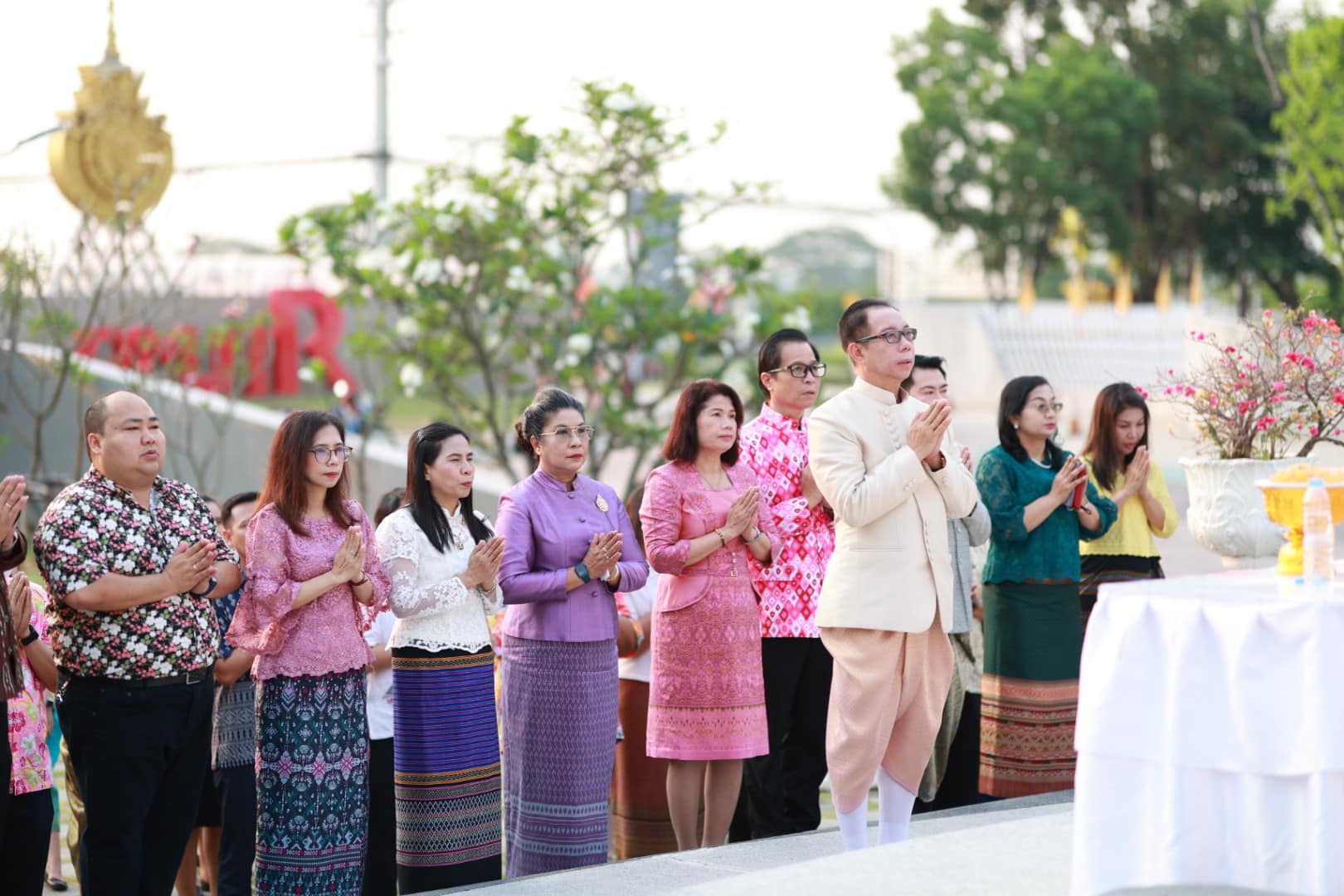 ร่วมสืบสานประเพณีไทยวันสงกรานต์และวันผู้สูงอายุแห่งชาติ (11-4-66)